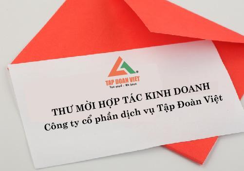 Thư mời hợp tác kinh doanh - Công ty Cổ phần Dịch Vụ Tập Đoàn Việt - Tập Đoàn Việt Thư mời hợp tác dịch vụ bảo trì thiết bị gia dụng