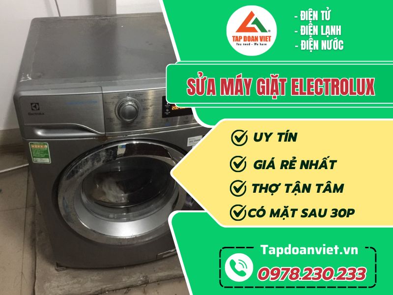 Sửa máy giặt Electrolux tại nhà Hà Nội chính hãng - Tập Đoàn Việt sua may giat electrolux tapdoanviet