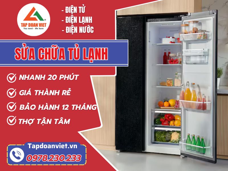Sửa tủ lạnh tại nhà Hà Nội giá rẻ - Bảo hành 12 tháng - Tập Đoàn Việt Sua Tu Lanh Tapdoanviet