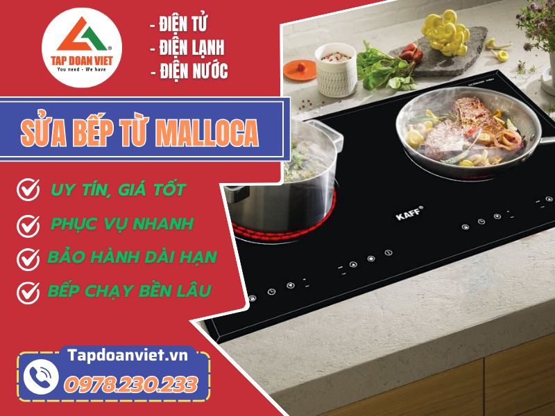 Sửa bếp từ Malloca tại nhà uy tín, giá rẻ, tận tâm - Tập Đoàn Việt Sua Bep Tu Malloca Tapdoanviet