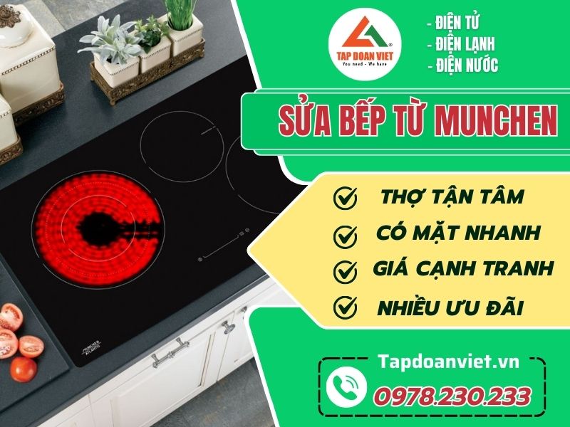 Sửa bếp từ Munchen tại nhà giá rẻ, thợ cẩn thận - Tập Đoàn Việt sua bep tu munchen avata