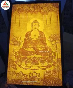 Tranh Trúc Chỉ Đức Phật TTC033 - Nghệ thuật độc đáo - Tập Đoàn Việt Tranh Truc Chi Duc Phat TTC038 2