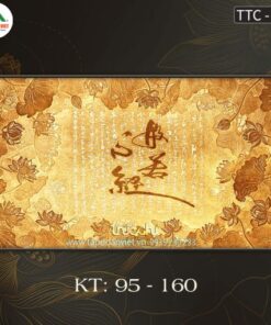 Tranh Trúc Chỉ Bát Nhã Tâm Kinh TTC010 - Từ Bi, Giác Ngộ