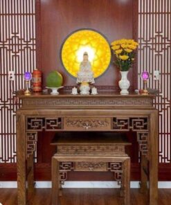 Tranh trúc chỉ bàn thờ nét đẹp tâm linh