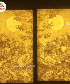 Tranh Trúc Chỉ Hoa Cúc TTC056 - Sự Sống Trường Tồn - Tập Đoàn Việt tranh truc chi sen truc ttc085 1