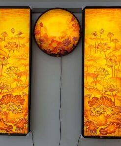 Tranh Trúc Chỉ Tứ Quý TTC004 - Hiện đại, sang trọng - Tập Đoàn Việt tranh truc chi tu quy ttc004 1 1