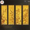 Tranh Trúc Chỉ Tứ Quý TTC004 - Hiện đại, sang trọng - Tập Đoàn Việt tranh truc chi tu quy ttc004