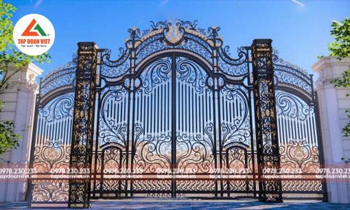 Cổng 4 cánh đẹp, mê hoặc - Tập Đoàn Việt Cổng 4 cánh đẹp, mê hoặc - Ảnh 3