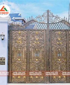 Cổng biệt thự thời thượng, ấn tượng - Tập Đoàn Việt cong biet thu 1