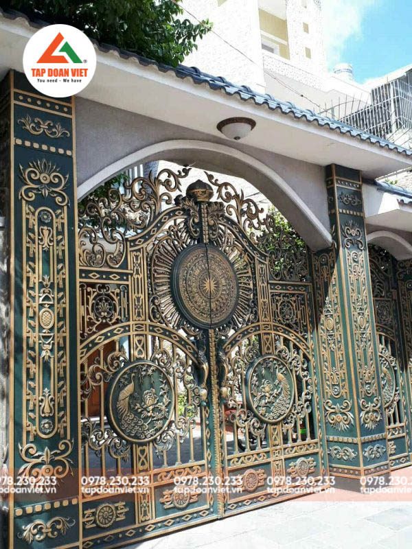 Cổng biệt thự thời thượng, ấn tượng - Tập Đoàn Việt Cổng biệt thự thời thượng, ấn tượng - Ảnh 3