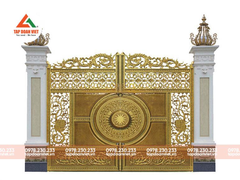 Cổng biệt thự thời thượng, ấn tượng - Tập Đoàn Việt Cổng biệt thự thời thượng, ấn tượng - Ảnh 4