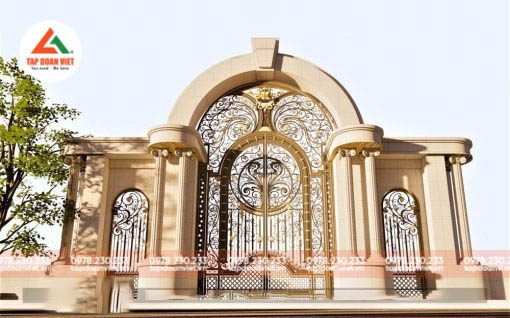 Cổng biệt thự thời thượng, ấn tượng - Tập Đoàn Việt Cổng biệt thự thời thượng, ấn tượng - Ảnh 5