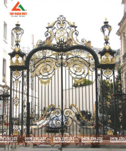 Cổng nhà biệt thự đẹp, lộng lẫy - Tập Đoàn Việt cong nha biet thu dep 1