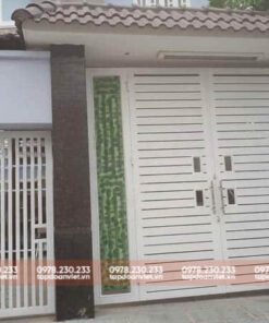 Cổng sắt 3 cánh đẹp, thời thượng - Tập Đoàn Việt cong sat 3 canh dep 1 1