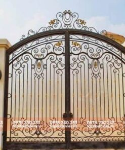 Cổng sắt biệt thự đẹp tinh tế, cao cấp - Tập Đoàn Việt cong sat biet thu dep 2