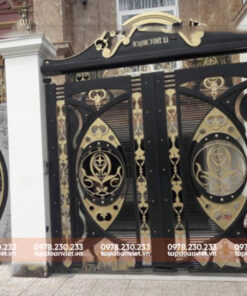 Cổng sắt đẹp, mới lạ - Tập Đoàn Việt cong sat dep 3