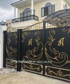Cổng sắt kín đẹp, đẳng cấp - Tập Đoàn Việt cong sat kin dep 2