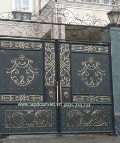 Cổng sắt kín đẹp, đẳng cấp - Tập Đoàn Việt cong sat kin dep 3 2