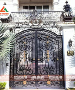 Cửa cổng 2 cánh đẹp, nổi bật