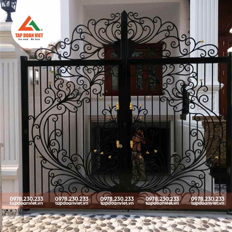 Cửa cổng 2 cánh đẹp, nổi bật - Tập Đoàn Việt Cửa cổng 2 cánh đẹp, nổi bật - Ảnh 4