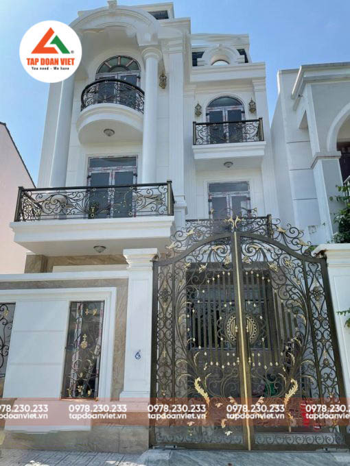 Cửa cổng 2 cánh đẹp, nổi bật - Tập Đoàn Việt Cửa cổng 2 cánh đẹp, nổi bật - Ảnh 5