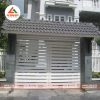 Cửa cổng 2 cánh sắt hộp đẹp, trang nhã - Tập Đoàn Việt cua cong 2 canh sat hop 4