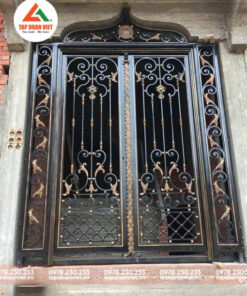 Cửa đồng biệt thự cao cấp - Tập Đoàn Việt cua dong biet thu 1