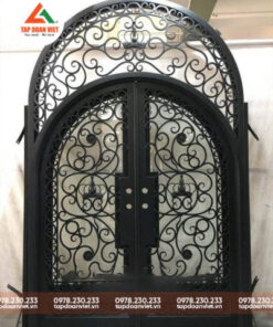 Cửa đồng biệt thự cao cấp - Tập Đoàn Việt cua dong biet thu 4