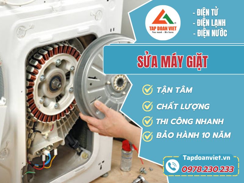 Địa chỉ sửa máy giặt tại nhà Hà Nội uy tín, giá rẻ - Tập Đoàn Việt sua may giat tapdoanviet