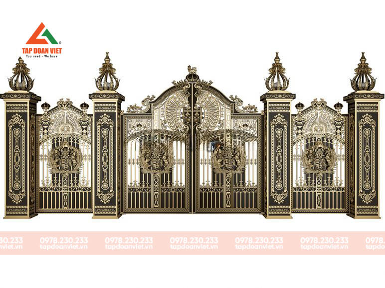 Trụ cổng nhà tân cổ điển đẳng cấp, thời thượng - Tập Đoàn Việt Trụ cổng nhà tân cổ điển đẳng cấp, thời thượng - Ảnh 2