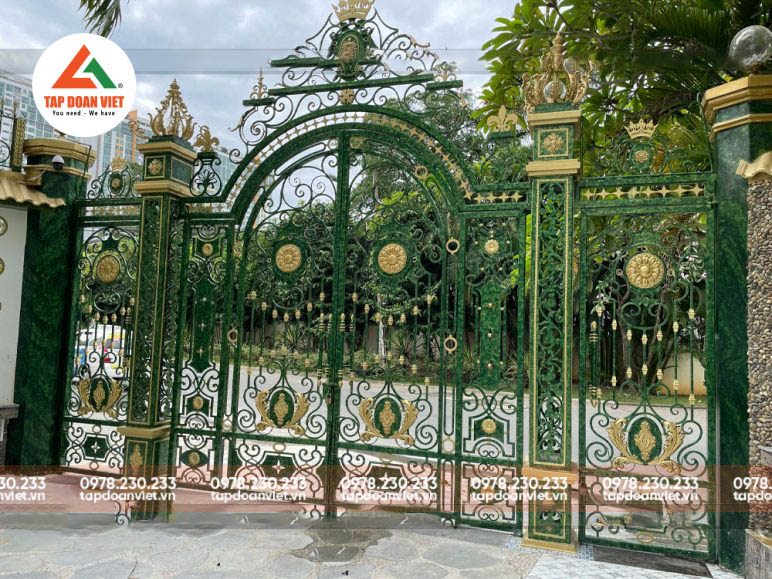 Trụ cổng nhà tân cổ điển đẳng cấp, thời thượng - Tập Đoàn Việt Trụ cổng nhà tân cổ điển đẳng cấp, thời thượng - Ảnh 5