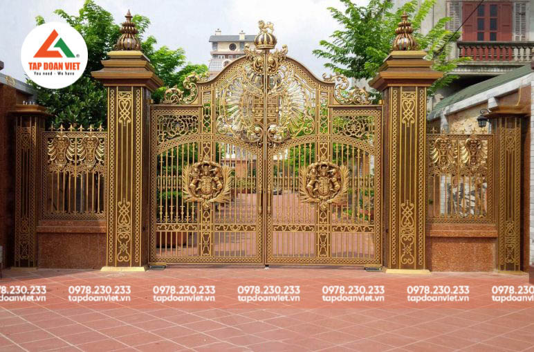 Trụ cổng nhà tân cổ điển đẳng cấp, thời thượng - Tập Đoàn Việt Trụ cổng nhà tân cổ điển đẳng cấp, thời thượng - Ảnh 4