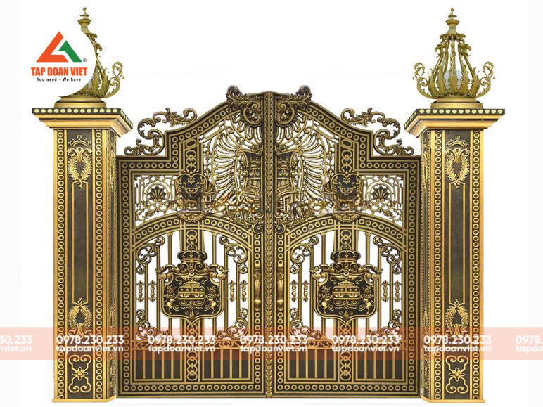 Trụ cổng nhà tân cổ điển đẳng cấp, thời thượng - Tập Đoàn Việt Trụ cổng nhà tân cổ điển đẳng cấp, thời thượng