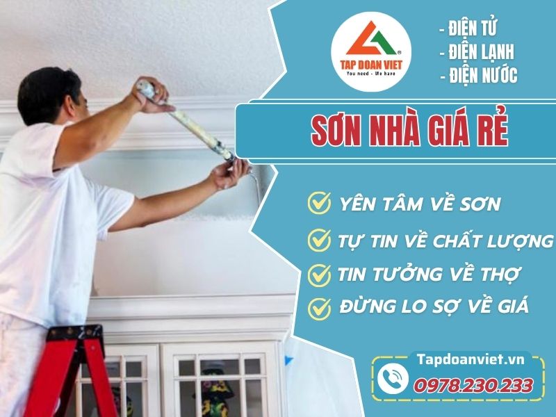 Mách bạn dịch vụ sơn nhà giá rẻ hiện nay - Tập Đoàn Việt Mau moi 5.11.23 4