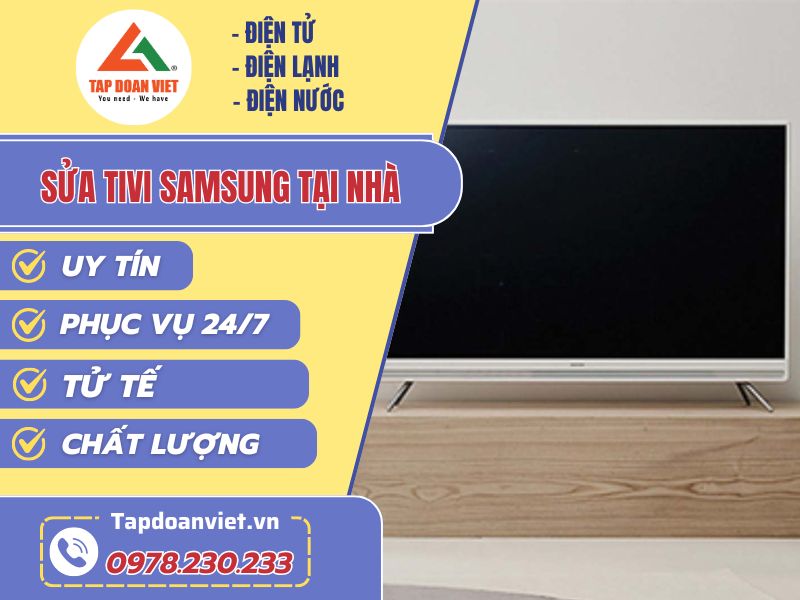 Sửa tivi Samsung tại nhà Hà Nội nhanh 30 phút - Tập Đoàn Việt sua tivi samsung tai nha tapdoanviet