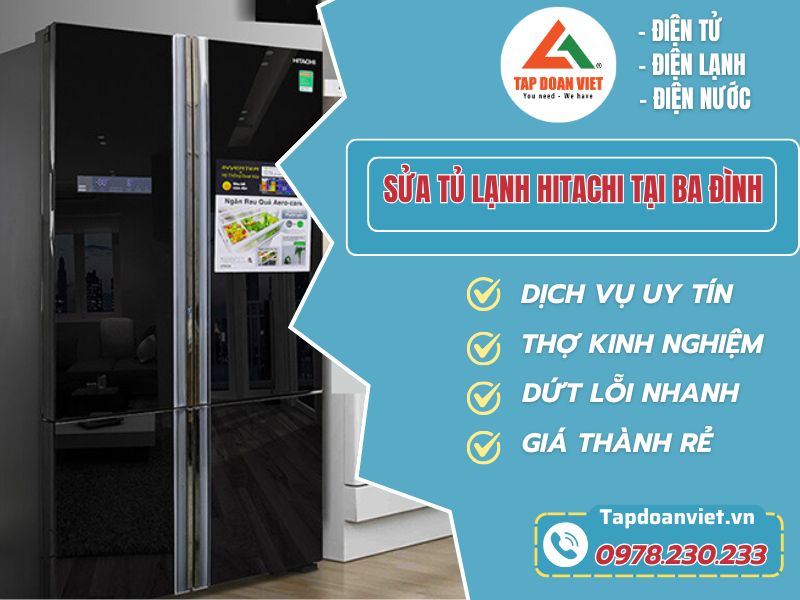Sửa tủ lạnh Hitachi tại Ba Đình uy tín, bảo hành 12 tháng - Tập Đoàn Việt sua tu lanh Hitachi tai Ba Dinh tapdoanviet avartar
