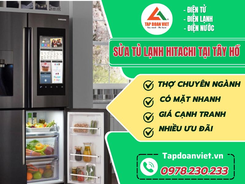 Sửa tủ lạnh Hitachi tại Tây Hồ giá rẻ, phục vụ 24/7 - Tập Đoàn Việt sua tu lanh hitachi tai tay ho tapdoanviet avartar