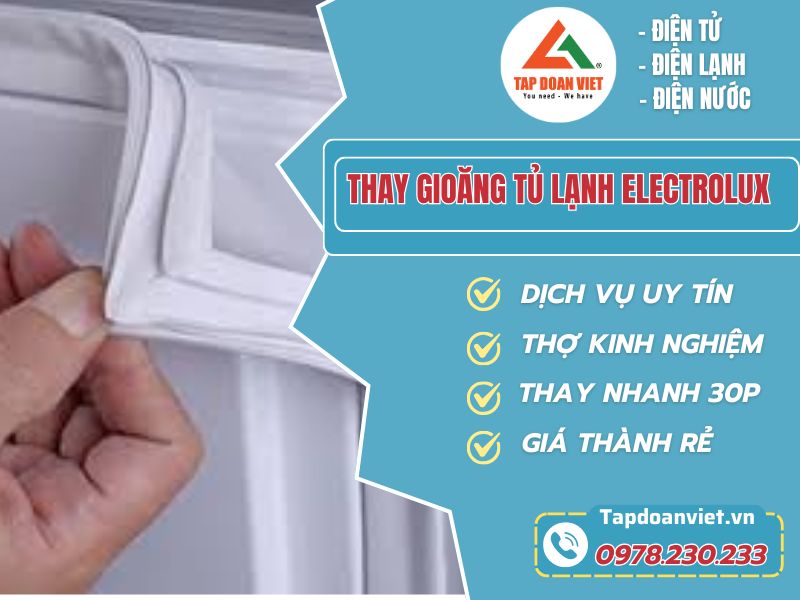 Hướng dẫn cách thay gioăng tủ lạnh Electrolux hiệu quả như mới - Tập Đoàn Việt thay gioang tu lanh Electrolux tapdoanviet avartar