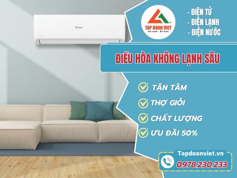 Lý do điều hòa không lạnh sâu và dịch vụ sửa điều hòa tại nhà - Tập Đoàn Việt dieu hoa khong lanh sau tapdoanviet