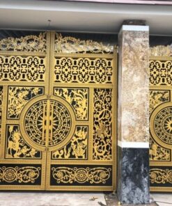 Cổng sắt mỹ thuật – thiết kế “bền bỉ - thẩm mỹ - an toàn” - Tập Đoàn Việt Cong Sat My Thuat Mau Ma