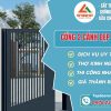 Lắp đặt cổng 2 cánh đẹp uy tín, giá rẻ - Tập Đoàn Việt Cong 2 Canh Dep Tapdoanviet