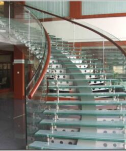 Lắp đặt cầu thang kính cường lực bền bỉ, thẩm mỹ, giá tốt - Tập Đoàn Việt Cau Thang Kinh Cuong Luc Mau Ma