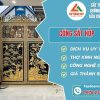 Lắp đặt cổng sắt hộp – kiến tạo không gian sống hiện đại - Tập Đoàn Việt Cong Sat Hop Tapdoanviet