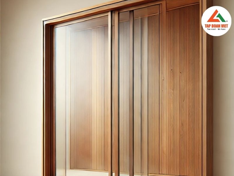 Cửa gỗ kính – giải pháp hoàn hảo cho không gian hiện đại - Tập Đoàn Việt Cua Go Kinh Mau Ma