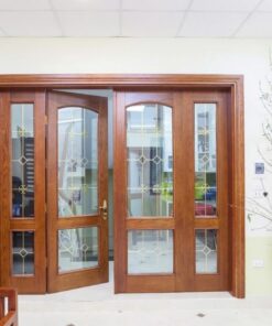 Cửa gỗ kính – giải pháp hoàn hảo cho không gian hiện đại - Tập Đoàn Việt Cua Go Kinh Phan Loai