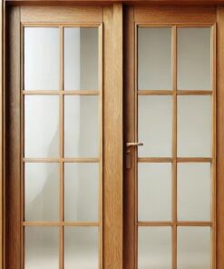 Cửa gỗ kính – giải pháp hoàn hảo cho không gian hiện đại - Tập Đoàn Việt Cua Go Kinh Thi Cong