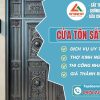 Cửa tôn sắt - giải pháp bền bỉ, an toàn cho mọi công trình - Tập Đoàn Việt Cua Ton Sat Tapdoanviet
