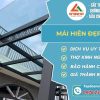 Mái hiên đẹp, giá tốt, thi công chuyên nghiệp - Tập Đoàn Việt Mai Hien Dep Tapdoanviet