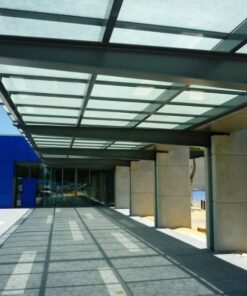 Mái hiên kính cường lực đẹp, thi công nhanh, giá tốt - Tập Đoàn Việt Mai Hien Kinh Cuong Luc Dep Don Vi Thi Cong