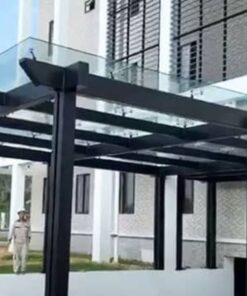 Thi công mái kính hiên nhà giá rẻ, bàn giao nhanh - Tập Đoàn Việt Mai Kinh Hien Nha Don Vi Thi Cong